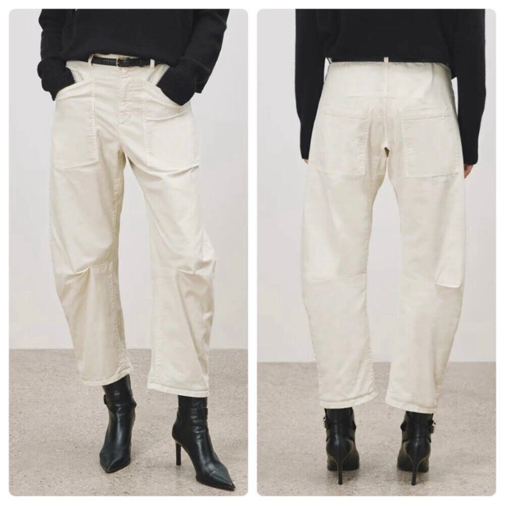 Nili Lotan Shon pants Stone white size 0